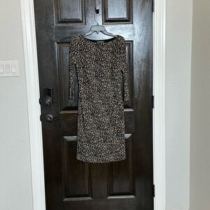 Lauren by‎ Ralph Lauren Animal Print Dress Size 10